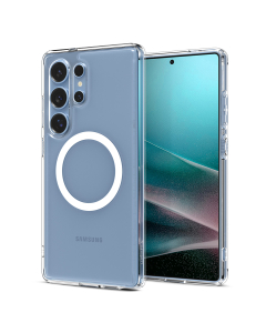 Чехол Spigen для Galaxy S25 Ultra - Ultra Hybrid MagSafe - Прозрачный/Белый - ACS08956