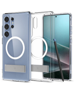 Чехол Spigen для Galaxy S25 Ultra - Ultra Hybrid S MagSafe - Прозрачный/Белый - ACS08963