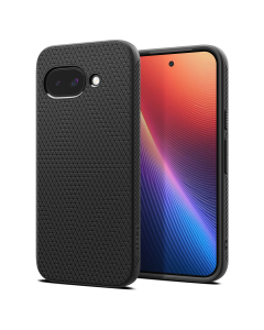 Чехол Spigen для Google Pixel 9a - Liquid Air - Матовый чёрный - ACS09039