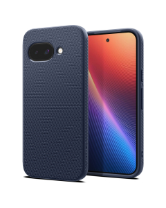 Чехол Spigen для Google Pixel 9a - Liquid Air - Тёмно-синий - ACS09040