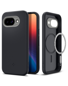 Чехол Spigen Caseology для Google Pixel 9a - Nano Pop MagSafe - Чёрный кунжут - ACS09065