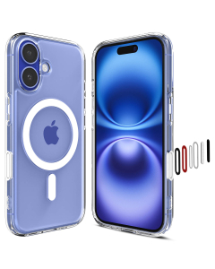 Чехол Spigen для iPhone 16 - Ultra Hybrid T MagSafe - Белый - ACS09073
