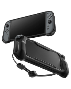 Чехол Spigen для Nintendo Switch 2 - Rugged Armor - Черный - ACS09075