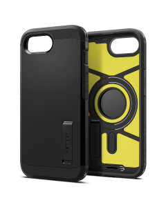 Чехол Spigen для iPhone 16e - Tough Armor MagSafe - Черный - ACS09137