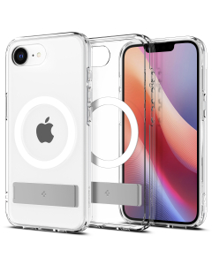 Чехол Spigen для iPhone 16e - Ultra Hybrid S MagSafe - Прозрачный белый - ACS09148
