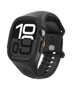Чехол с ремешком Spigen для Apple Watch 10 (46 mm) - Liquid Air Pro - Черный - ACS09317