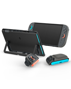 Чехол Spigen Caseology для Nintendo Switch 2 - Nano Pop - Чёрный кунжут - ACS09343