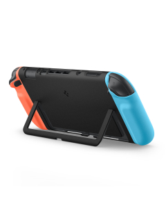 Чехол-подставка Spigen Caseology для Nintendo Switch 2 - Nano Pop - Черный - ACS09344