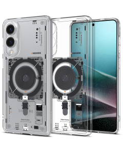 Чехол Spigen для Galaxy S25 Edge - Ultra Hybrid MagSafe - Внутренности/Серый - ACS09416