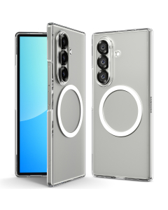 Чехол Spigen для Galaxy Z Fold7 - Air Skin (MagSafe) - Прозрачный/Белый - ACS09545