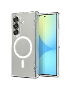 Чехол Spigen для Galaxy Z Fold7 - Ultra Hybrid Pro (MagSafe) - Прозрачный/Белый - ACS09546