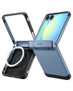 Чехол Spigen для Galaxy Z Flip7 - Tough Armor Pro (MagSafe) - Синий - ACS09562