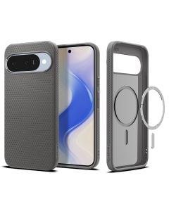 Чехол Spigen для Pixel 10 Pro / 10 - Liquid Air (MagSafe) - Серый - ACS09697
