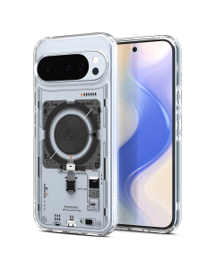 Чехол Spigen для Pixel 10 Pro / 10 - Ultra Hybrid (MagSafe) - Прозрачный/Внутренности - ACS09704