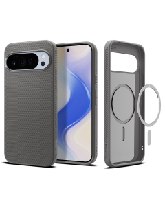 Чехол Spigen для Pixel 10 Pro XL - Liquid Air (MagSafe) - Серый - ACS09720