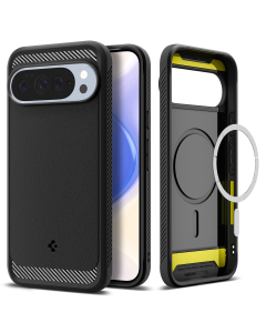 Чехол Spigen для Pixel 10 Pro XL - Rugged Armor (MagSafe) - Черный - ACS09721