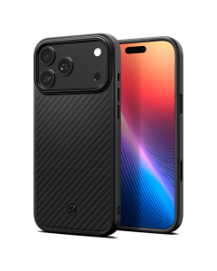 Чехол Spigen для iPhone 17 Pro Max - Enzo Aramid T - Черный - ACS09906