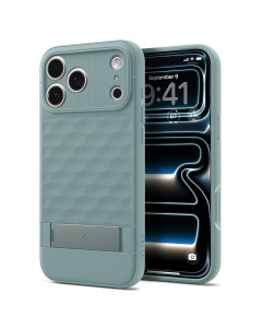 Чехол Spigen Caseology для iPhone 18 Pro/17 Pro - Parallax S (MagSafe) - Зеленый - ACS09965