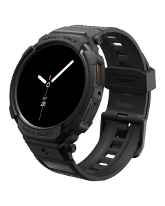 Чехол Spigen для Galaxy Watch 8 (40mm) - Rugged Armor Pro - Черный - ACS10005
