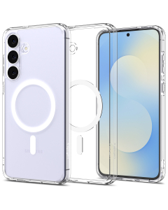 Чехол Spigen для Galaxy S25 FE - Ultra Hybrid (MagSafe) - Прозрачный/Белый - ACS10027