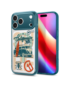 Чехол Spigen для iPhone 17 Pro - c11 Ultra Hybrid (MagSafe) - Темно-зеленый - ACS10170