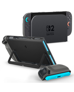 Чехол Spigen Caseology для Nintendo Switch 2 - Nano Pop - Черный - ACS10206