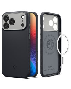 Чехол Spigen Caseology для iPhone 17 Pro Max - Nano Pop (MagSafe) - Черный - ACS10262