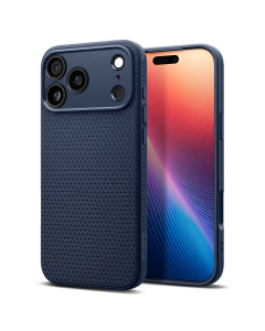 Чехол Spigen для iPhone 17 Pro Max - Liquid Air - Синий - ACS10266