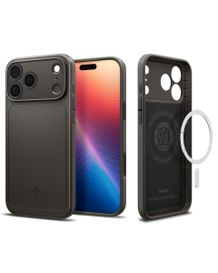 Чехол Spigen для iPhone 17 Pro Max - Thin Fit (MagSafe) - Темно-серый - ACS10276