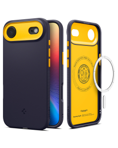 Чехол Spigen Caseology для iPhone Air - Nano Pop (MagSafe) - Темно-синий - ACS10300