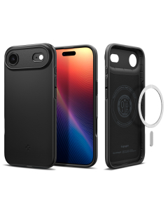 Чехол Spigen для iPhone Air - Thin Fit (MagSafe) - Черный - ACS10306