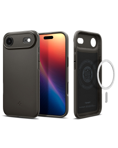 Чехол Spigen для iPhone Air - Thin Fit (MagSafe) - Темно-серый - ACS10308