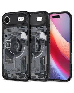 Чехол Spigen для iPhone Air - Ultra Hybrid (MagSafe) - Внутренности/Черный - ACS10320