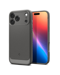 Чехол Spigen для iPhone 17 Pro - Rugged Armor (MagSafe) - Серый - ACS10330