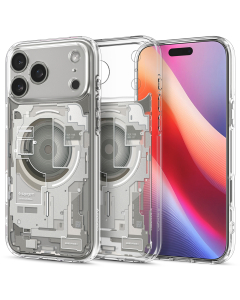 Чехол Spigen для iPhone 17 Pro - Ultra Hybrid (MagSafe) - Внутренности/Серый - ACS10352