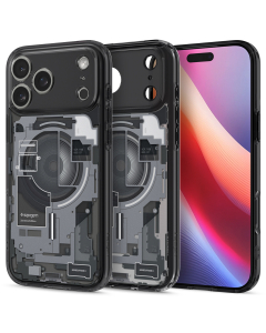 Чехол Spigen для iPhone 17 Pro - Ultra Hybrid (MagSafe) - Внутренности/Черный - ACS10353