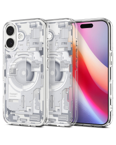 Чехол Spigen для iPhone 17 - Ultra Hybrid (MagSafe) - Внутренности/Белый - ACS10385