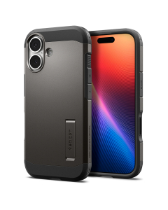 Чехол Spigen для iPhone 17 - Tough Armor T (MagSafe) - Темно-серый - ACS10392