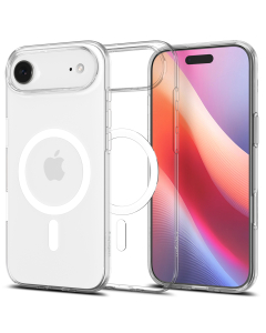 Чехол Spigen для iPhone Air - Liquid Crystal (MagSafe) - Прозрачный/Белый - ACS10395