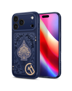 Чехол Spigen для iPhone 17 Pro - c11 Ultra Hybrid (MagSafe) - Темно-синий - ACS10410