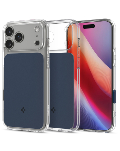 Чехол Spigen для iPhone 17 Pro - Ultra Hybrid T (MagSafe) - Синий - ACS10476