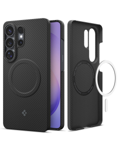 Чехол Spigen для Galaxy S26 Ultra - Air Skin Aramid (MagSafe) - Черный - ACS11029