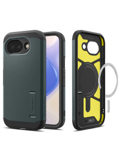 Чехол Spigen для Google Pixel 10a - Tough Armor (MagSafe) - Зеленый - ACS11282