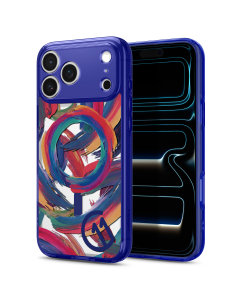 Чехол Spigen для iPhone 17 Pro - c11 Ultra Hybrid (MagSafe) - Palette - Сине-фиолетовый - ACS11392