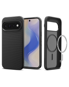 Чехол Spigen для Google Pixel 11 Pro - Liquid Air (MagSafe) - Черный - ACS11429
