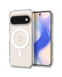 Чехол Spigen для Google Pixel 11 Pro - Ultra Hybrid (MagSafe) - Прозрачный/Белый - ACS11431