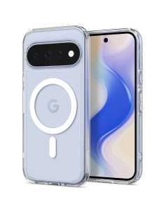 Чехол Spigen для Google Pixel 11 - Ultra Hybrid (MagSafe) - Прозрачный/Белый - ACS11441