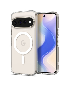 Чехол Spigen для Google Pixel 11 Pro XL - Ultra Hybrid (MagSafe) - Прозрачный/Белый - ACS11451