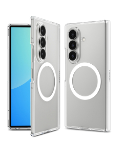 Чехол Spigen для Galaxy Z Fold8 Ultra - Ultra Hybrid Pro (MagSafe) - Прозрачный/Белый - ACS11506