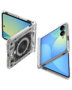 Чехол Spigen для Galaxy Z Flip8 - Ultra Hybrid Pro (MagSafe) - Neo One - Белый - ACS11525